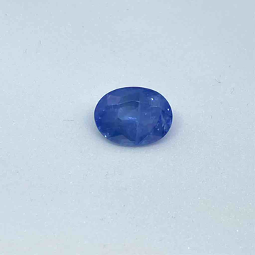 6.88ct oval blue blue-sapphire-neelam by 