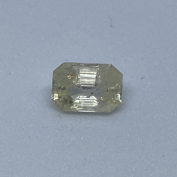 2.91ct octagonal yellow yellow-sapphire-pukhraj by 