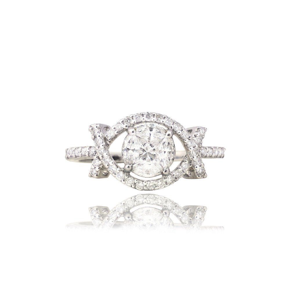 Fancy Diamond Ring For Women