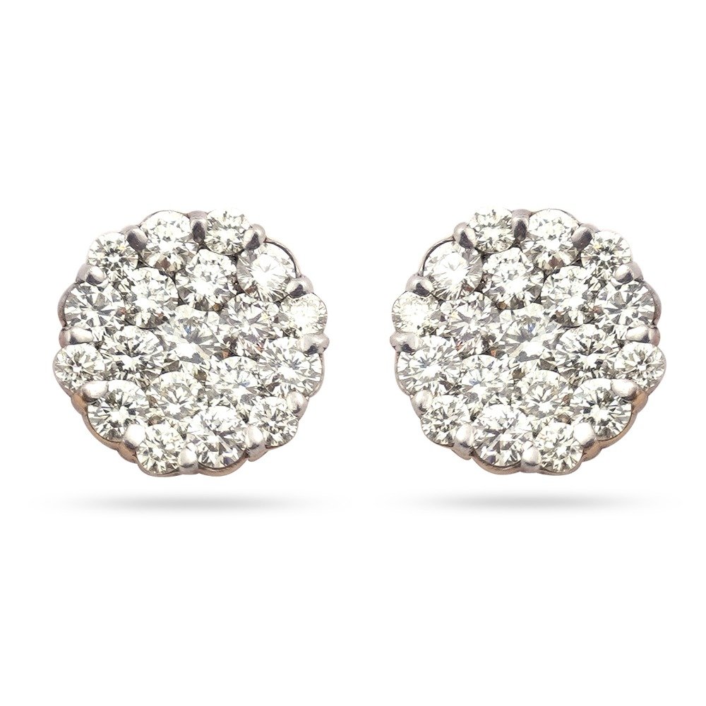 Exclusive Design Gold Diamond Earring 