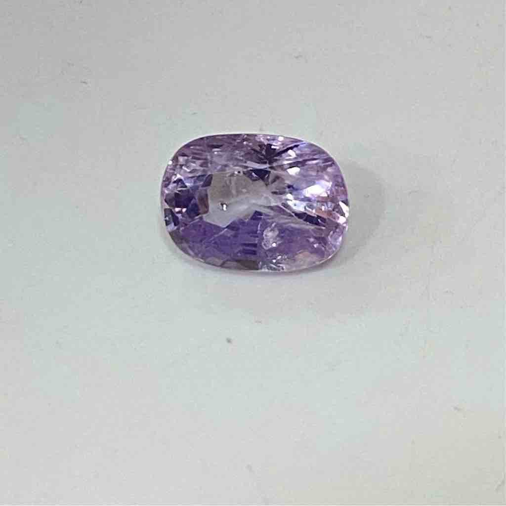 4.07ct oval pink sapphire