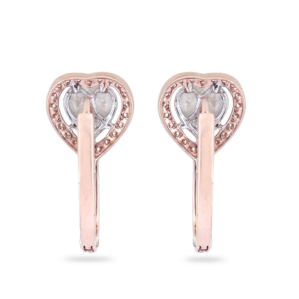 Unique Design Gold Diamond Earring 