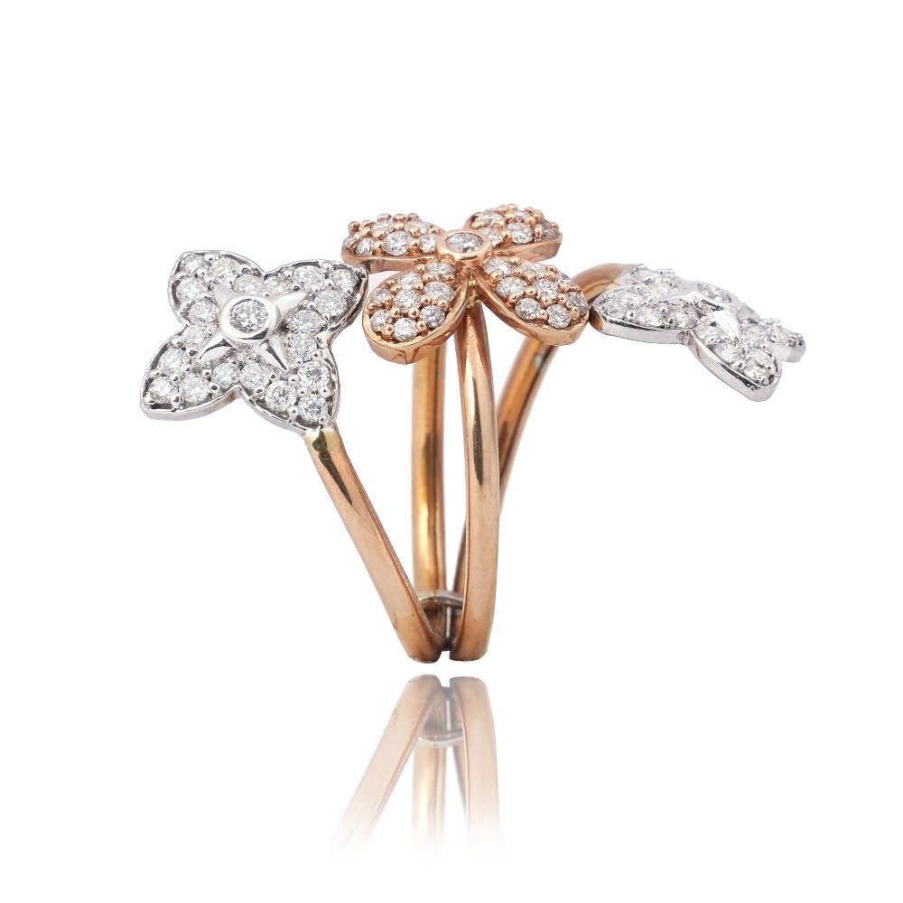 18KT Rose Gold Cocktail Ring