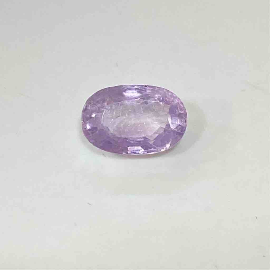 4.05ct oval pink sapphire